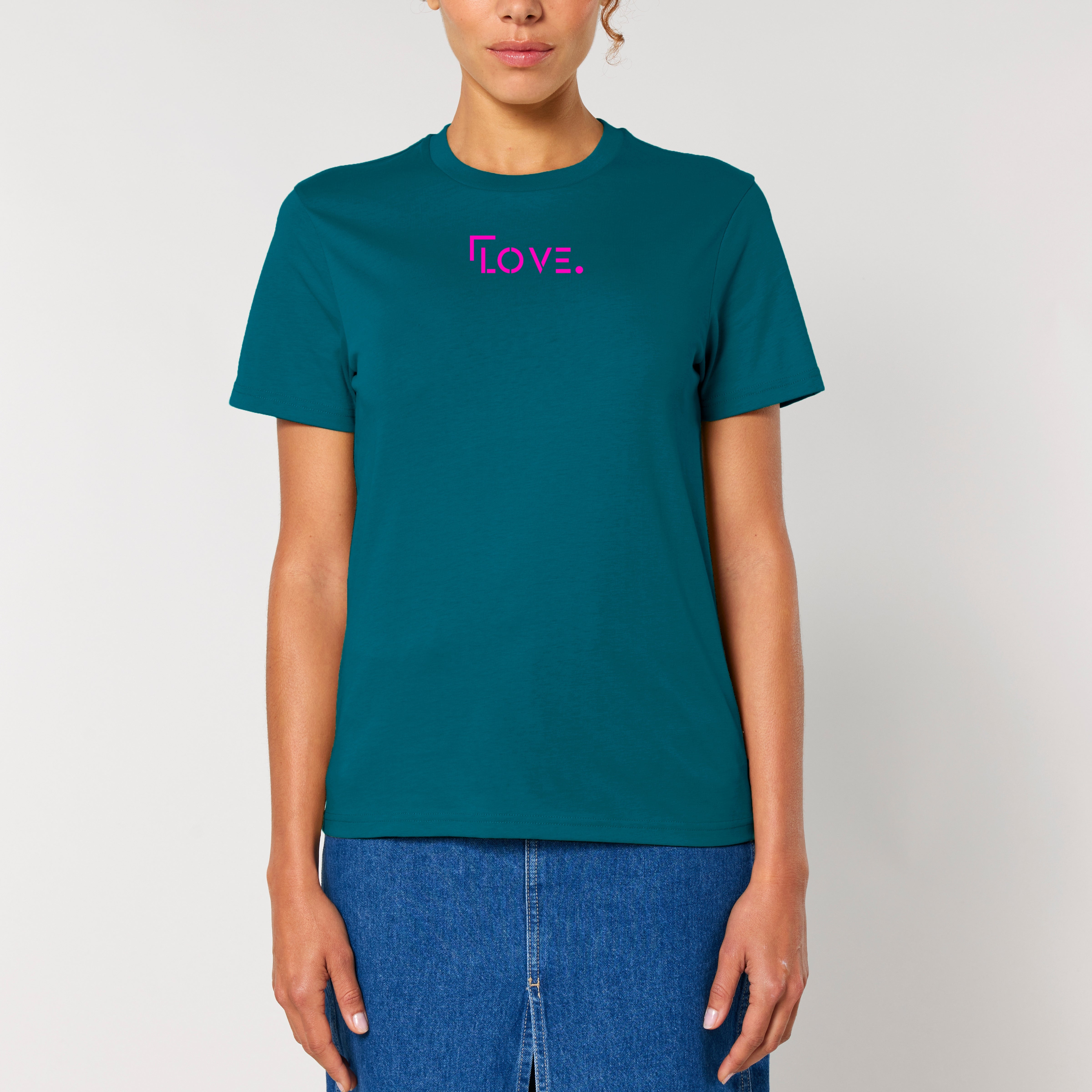 T-Shirt "LOVE" Unisex - Ocean Depth