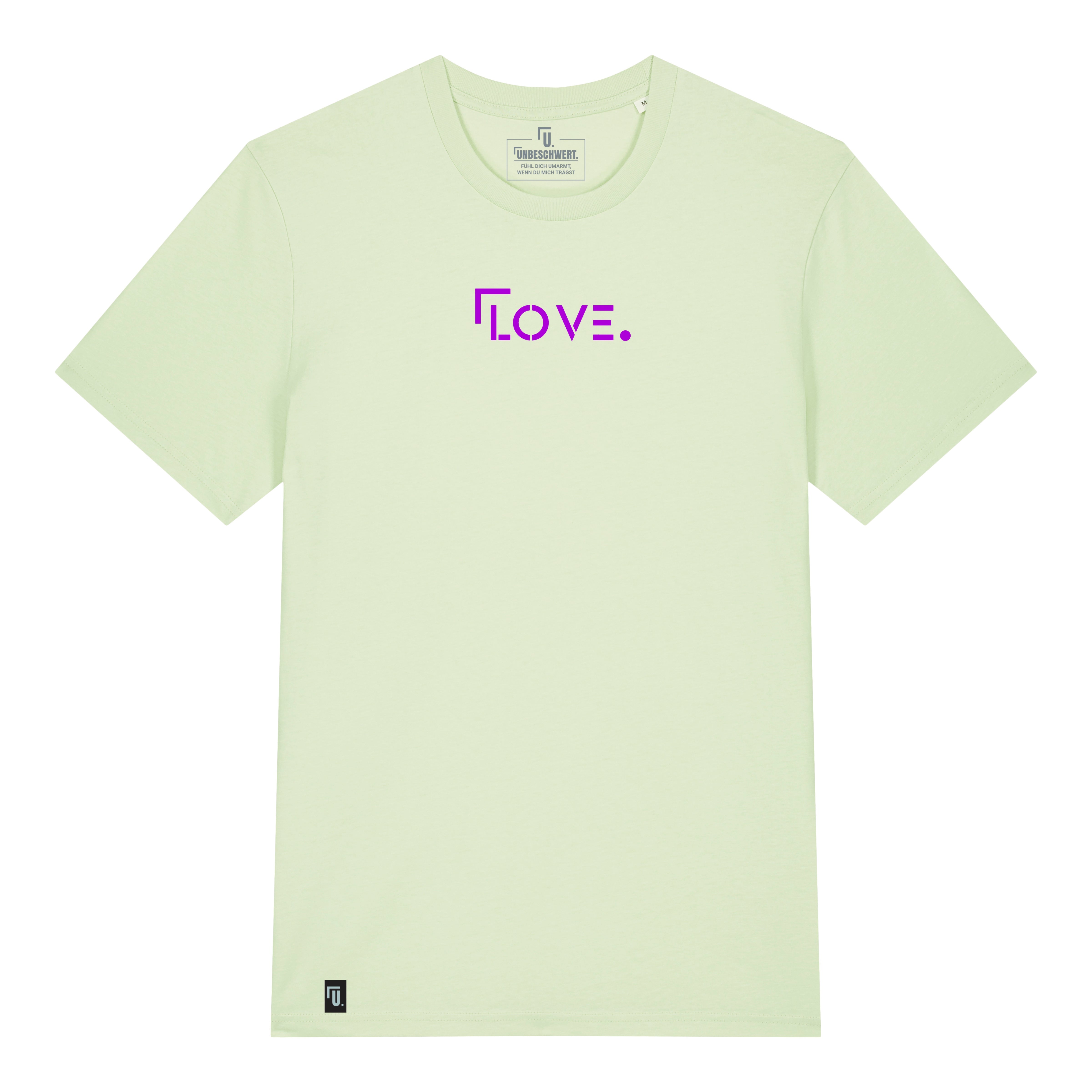 T-Shirt "LOVE" Unisex - Stem Green