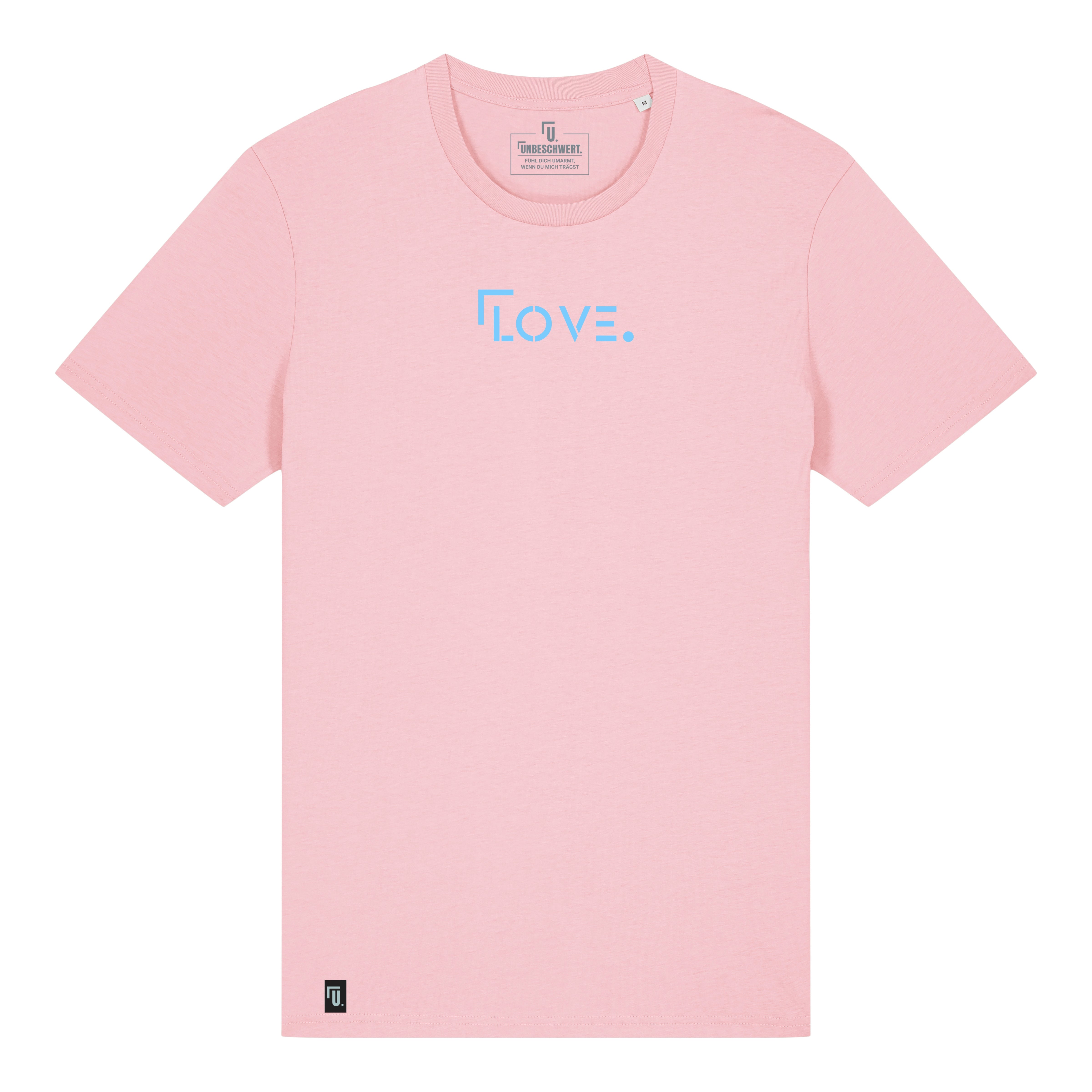 T-Shirt "LOVE" Unisex - Cotton Pink