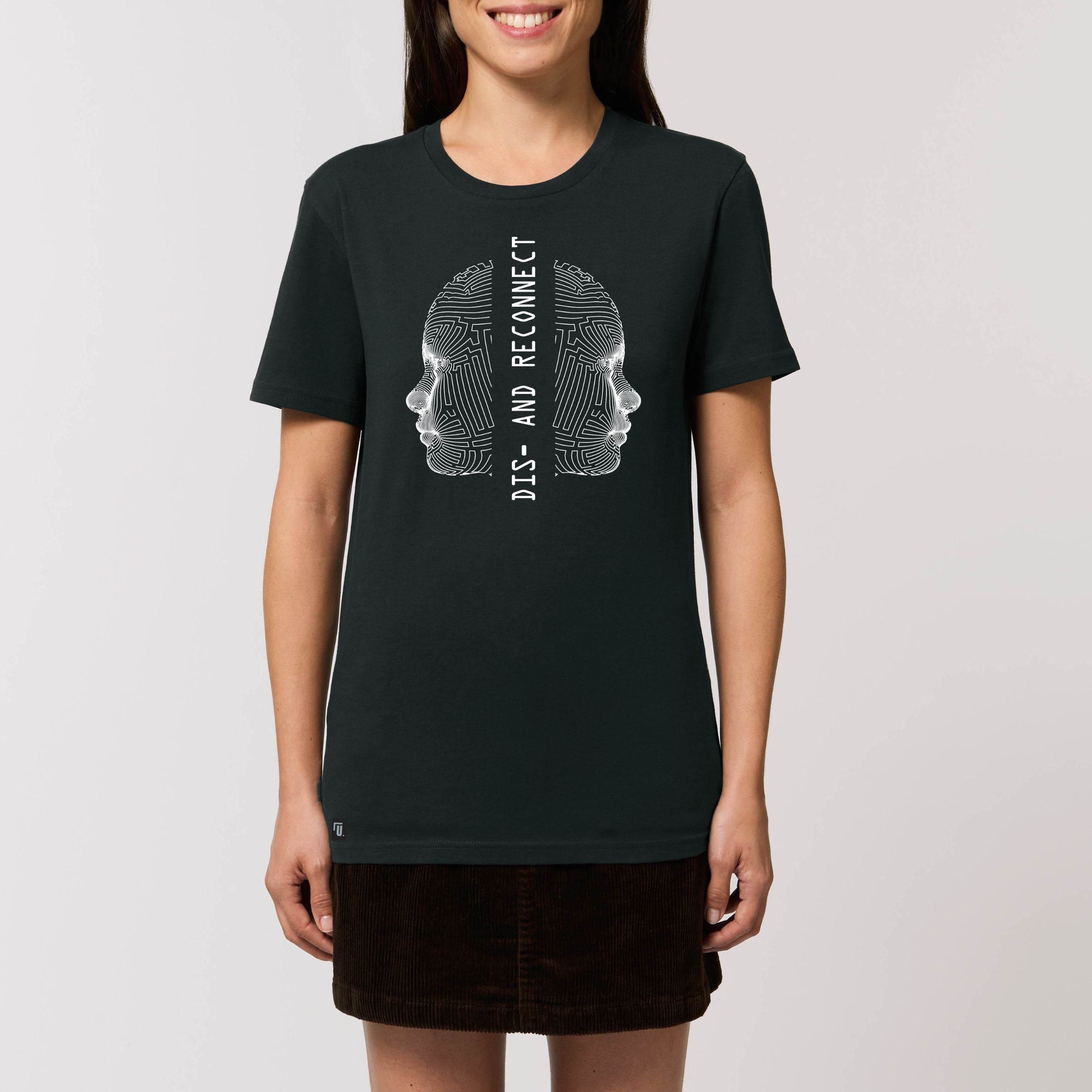T-Shirt "DIS-AND RECONNECT" & Hip Bag "U." im Vorteils-Set