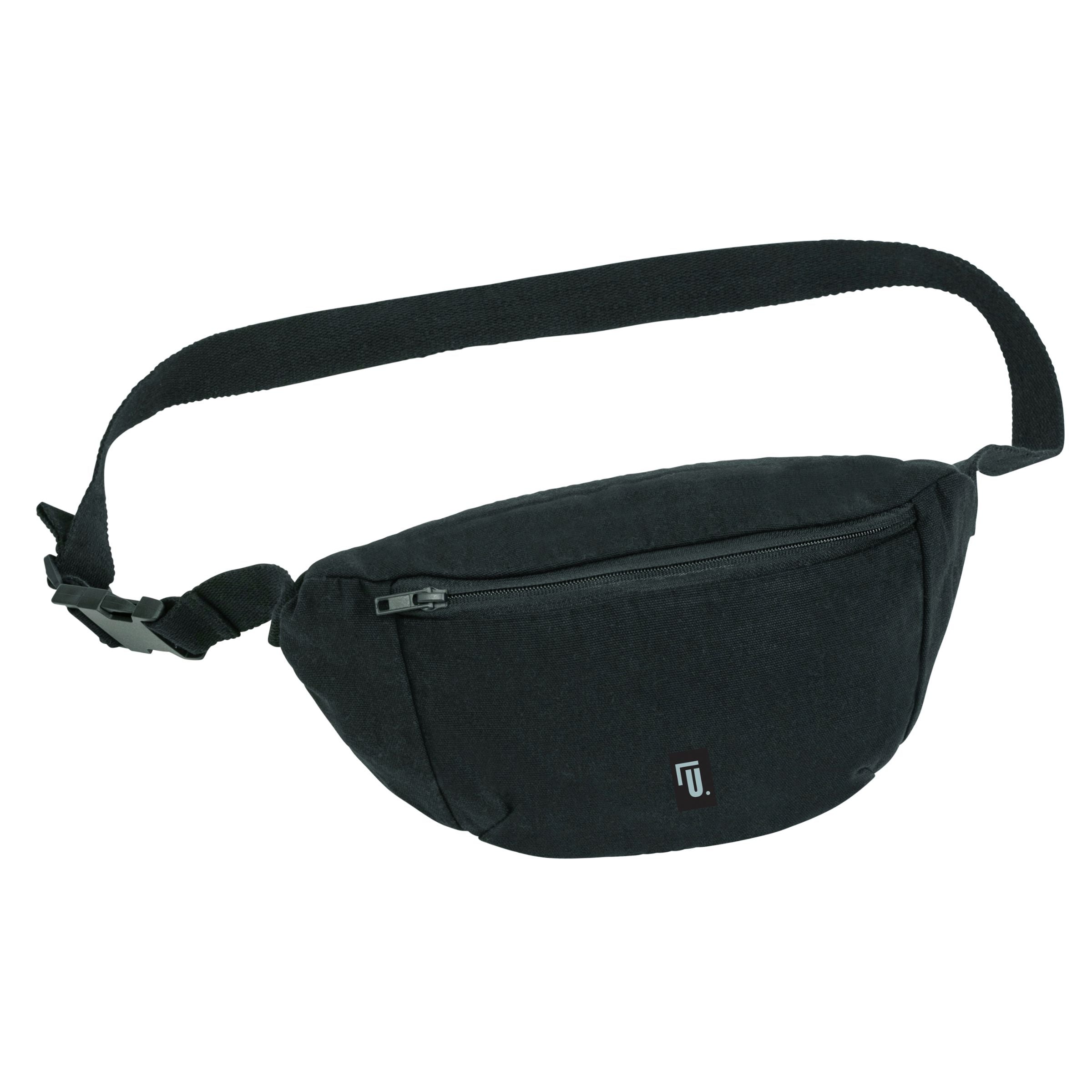 Hip Bag - "U." - schwarz