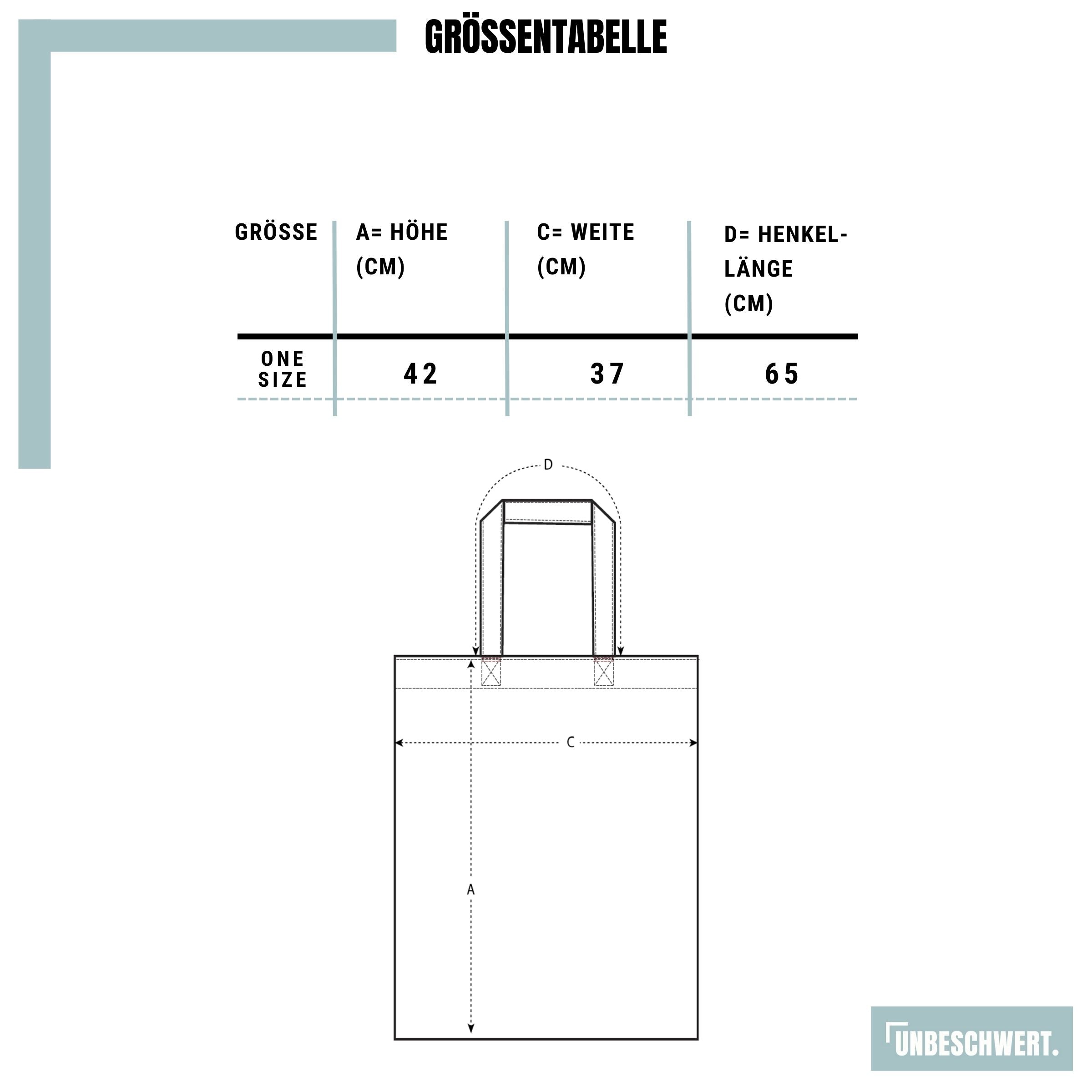 LIGHT TOTE BAG - "SILENCE" - anthracite