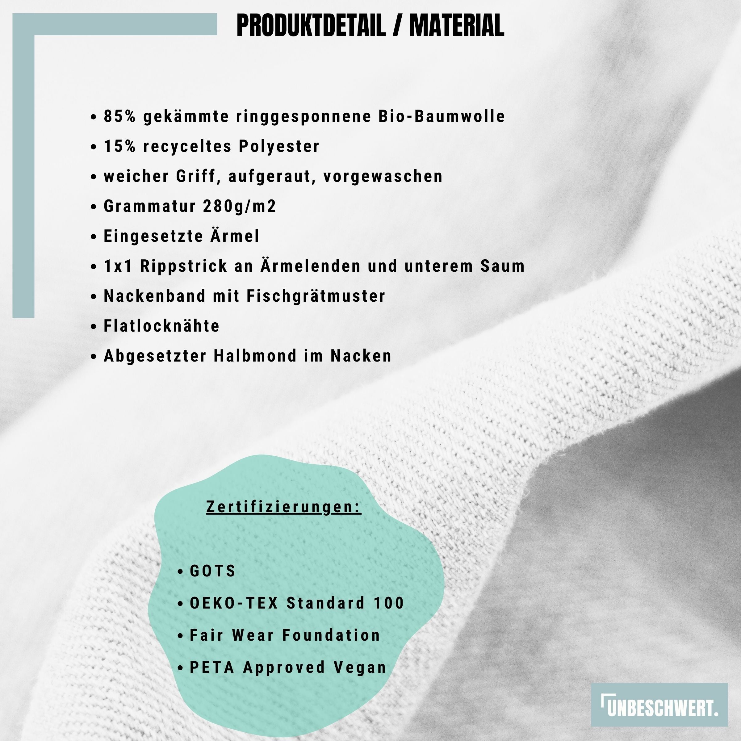 Material Premium Organic Sweatshirt Unisex