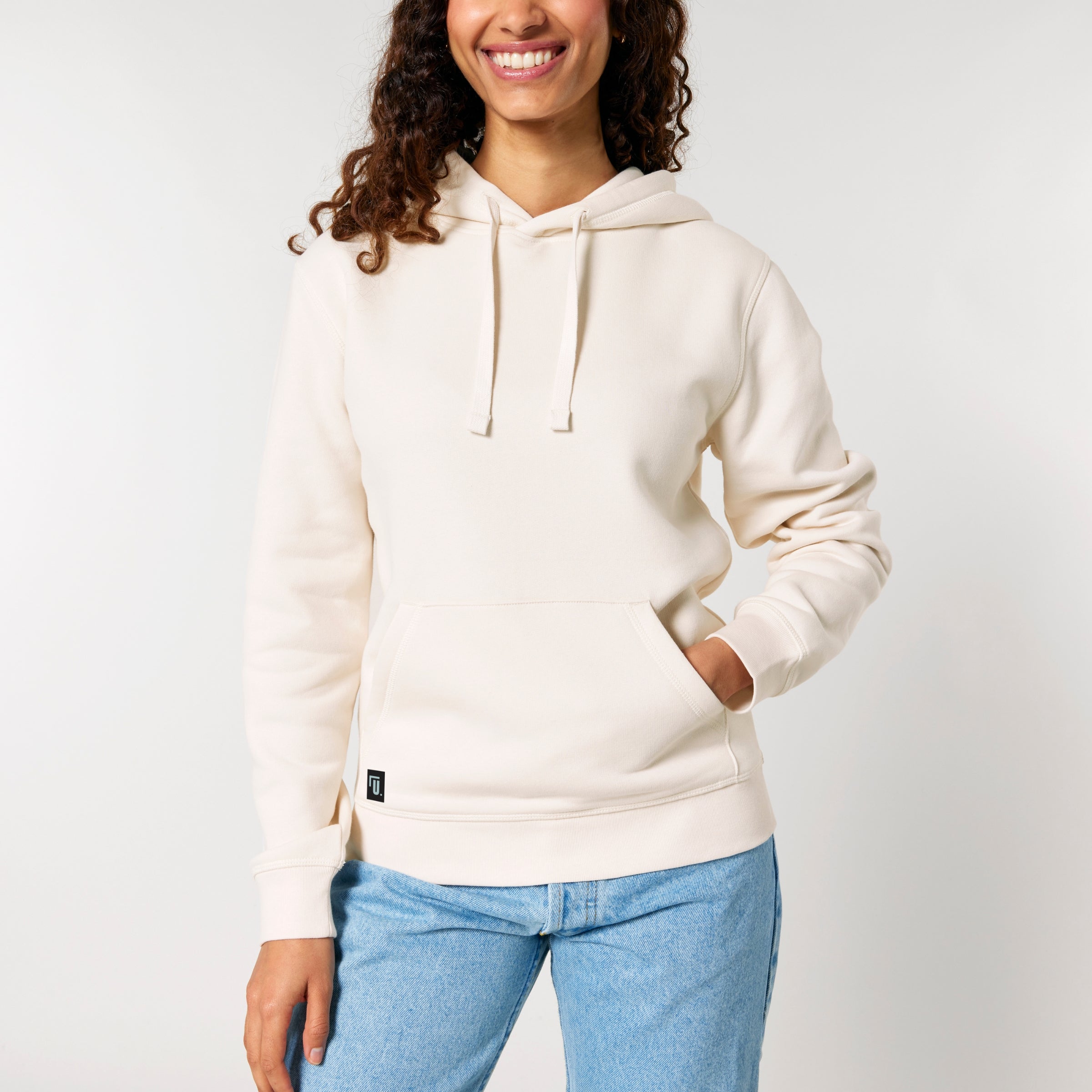 Hoodie "RELAX-RESET-RENEW" Unisex - Vintage White